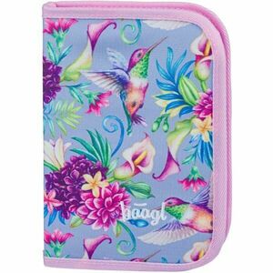 BAAGL CLASSIC CASE KOLIBŘÍK Penar școlar, roz, mărime imagine