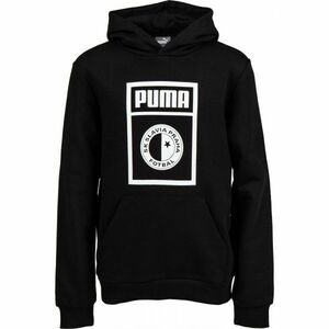 Puma SLAVIA PRAGUE GRAPHIC TEE JR Hanorac juniori, negru, mărime imagine