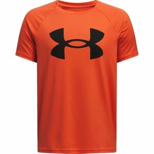 Under Armour TECH BIG LOGO SS Tricou pentru băieţi, portocaliu, mărime imagine