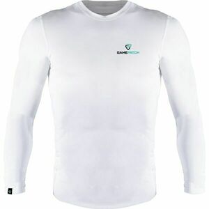GAMEPATCH COMPRESSION SHIRT Tricou compresiv unisex, alb, mărime imagine