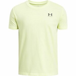 Under Armour SPORTSTYLE Tricou pentru băieţi, galben, mărime imagine