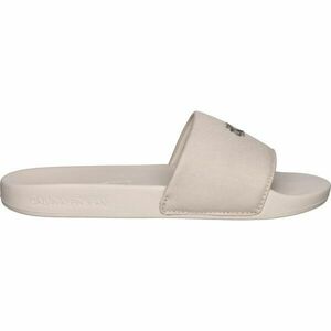 Calvin Klein SLIDE MONOGRAM Papuci pentru femei, bej, mărime imagine