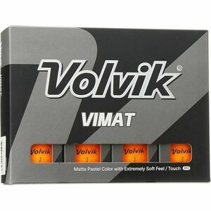 VOLVIK GB VIMAT 2P 12KS Mingi de golf, portocaliu, mărime imagine