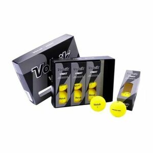 VOLVIK GB VIMAT 2P 12KS Mingi de golf, galben, mărime imagine