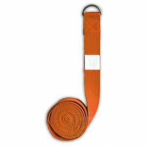YOGGYS STRETCHING STRAP Bandă elastică yoga, portocaliu, mărime imagine
