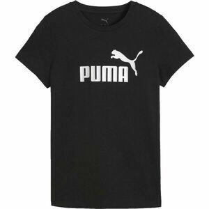 Puma ESSENTIALS METALLIC NO.1 LOGO TEE Tricou pentru femei, negru, mărime imagine