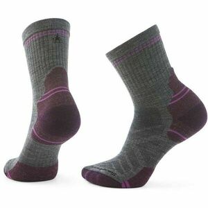 Smartwool W HIKE TARGETED CUSHION MID CREW SOCKS Șosete damă, gri închis, mărime imagine
