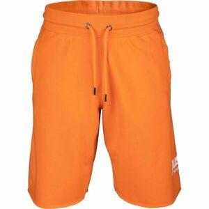 Russell Athletic CIRCLE RAW SHORT Pantaloni scurți bărbați, portocaliu, mărime imagine