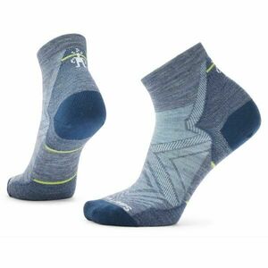 Smartwool RUN ZERO CUSHION ANKLE SOCKS Șosete sport damă, albastru deschis, mărime imagine