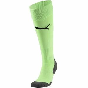Puma TEAM LIGA SOCKS CORE Jambiere de fotbal, verde deschis, mărime imagine