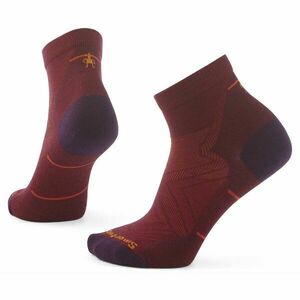 Smartwool RUN ZERO CUSHION ANKLE SOCKS Șosete sport damă, roșu, mărime imagine