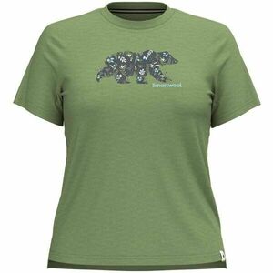 Smartwool OSA VEGA SHORT SLEEVE GRAPHIC TEE W Tricou pentru damă, verde, mărime imagine