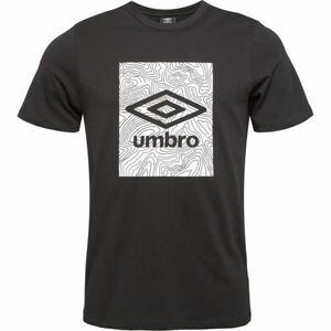 Umbro GEO GRAPHIC TEE Tricou bărbați, negru, mărime imagine