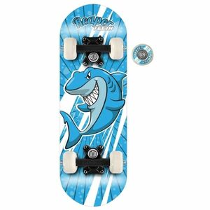 Reaper TEETH Skateboard copii, albastru, mărime imagine