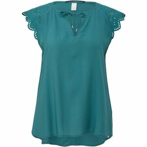 s.Oliver Q/S BLOUSE Tricou de damă, verde închis, mărime imagine