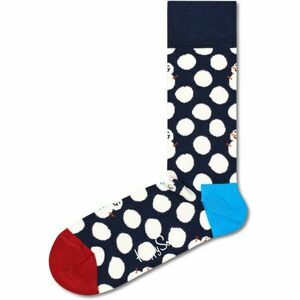 HAPPY SOCKS BIG DOT SNOWMAN Șosete clasice, albastru închis, mărime imagine