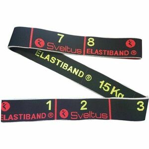 SVELTUS ELASTIBAND 15 KG Bandă elastică de antrenament, negru, mărime imagine