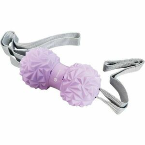 SVELTUS MASSAGE BALL DUO WITH CORD Minge masaj, mov, mărime imagine