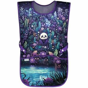 BAAGL JUNGLE PANDA Șorț pentru copii, mov, mărime imagine