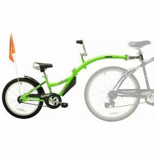 WEERIDE CO-PILOT Bicicletă tandem pentru copii, verde, mărime imagine