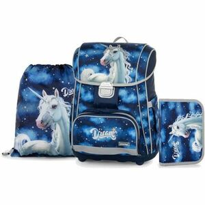 Oxybag UNICORN Set școlar, albastru închis, mărime imagine