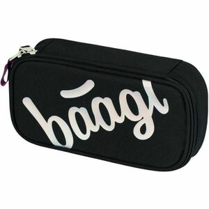 BAAGL ETUE METALLIC HOLO Penar școală, negru, mărime imagine