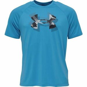 Under Armour TECH PRINT FILL Tricou bărbați, albastru, mărime imagine