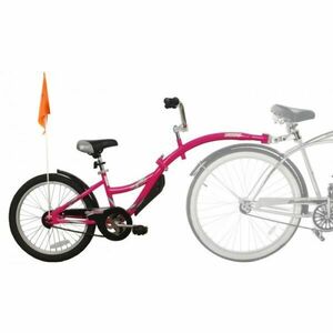 WEERIDE CO-PILOT Bicicletă tandem pentru copii, roz, mărime imagine
