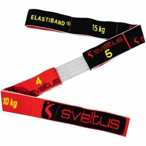 SVELTUS ELASTIBAND 3 STRENGTHS Bandă fitness, negru, mărime imagine