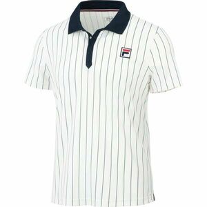 Fila POLO STRIPES BJÖRN Tricou polo bărbați, alb, mărime imagine