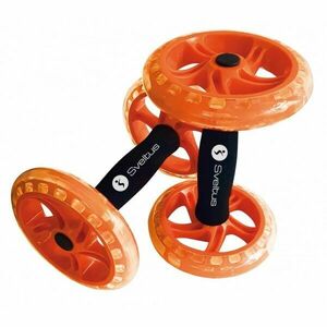 SVELTUS DOUBLE AB WHEEL Roți antrenamente forță, portocaliu, mărime imagine