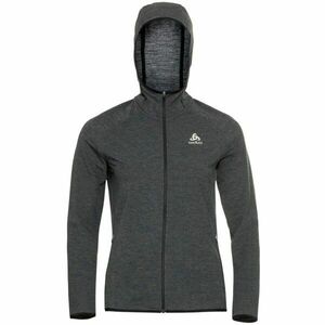 Odlo W RUN EASY 365 MIDLAYER HOODY Hanorac jogging femei, gri închis, mărime imagine