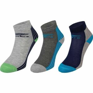 Umbro SPORT SOCKS 3P Șosete de copii, albastru închis, mărime imagine