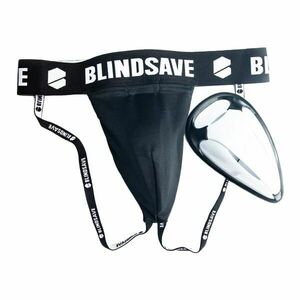 BLINDSAVE JOCKSTRAP + CUP JR Suspensor pentru juniori, negru, mărime imagine