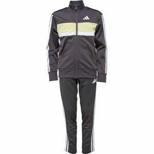 adidas 3 STRIPES TIBERIO Trening băieți, gri închis, mărime imagine