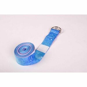 YOGGYS STRETCHING STRAP ILLUMINATION Bandă elastică yoga, albastru, mărime imagine