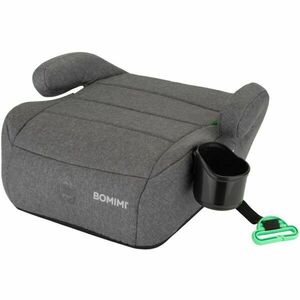 BOMIMI SOFI MAXI IBELT 125-150 CM Scaun înălțător auto, gri închis, mărime imagine