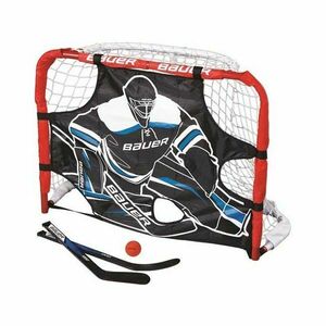 Bauer PRO KNEE HOCKEY GOAL SET Poartă de hochei, roșu, mărime imagine