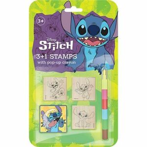 Disney LILO & STITCH Ștampile 3+1, mix, mărime imagine