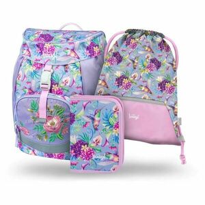 BAAGL 3 SET AIRY KOLIBŘÍK Set școlar, mov, mărime imagine