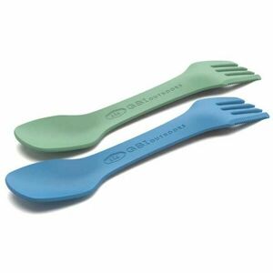 GSI Outdoors TEKK TANDEM SPORK SET Set tacâmuri, verde, mărime imagine