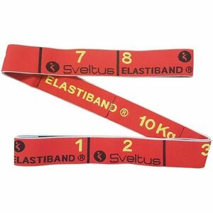 SVELTUS ELASTIBAND 10 KG Bandă elastică de antrenament, roșu, mărime imagine