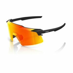 Ochelari de soare 100% Aerocraft, Soft Tact Black - HiPER Red Multilayer Mirror imagine