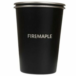 Fire Maple Căni 2 bucăți din oțel inoxidabil Antarctic 350 ml, negru imagine