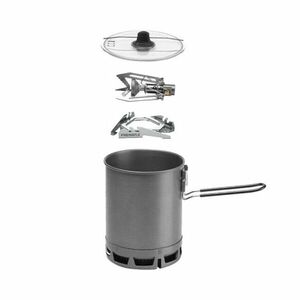 Fire Maple Set de oală din aluminiu cu capac și suport Petrel Ultralight Hornet II imagine