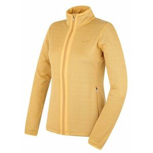 Pulover cu fermoar Artic Zip pentru femei Husky, galben imagine