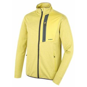 Husky Hanorac cu glugă cu fermoar pentru bărbați Ane M verde lime imagine