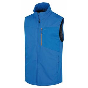Vesta Husky Vesta bărbătească softshell Salien M albastru neon, XXL imagine