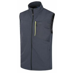 Vesta Husky Vesta de bărbați softshell Salien M gri închis, XL imagine