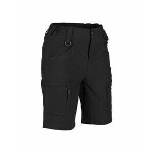 Mil-Tec ASSAULT pantaloni scurți elastici negri imagine